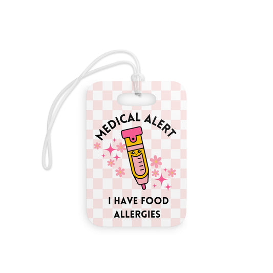 Food Allergy Medical Alert Tag