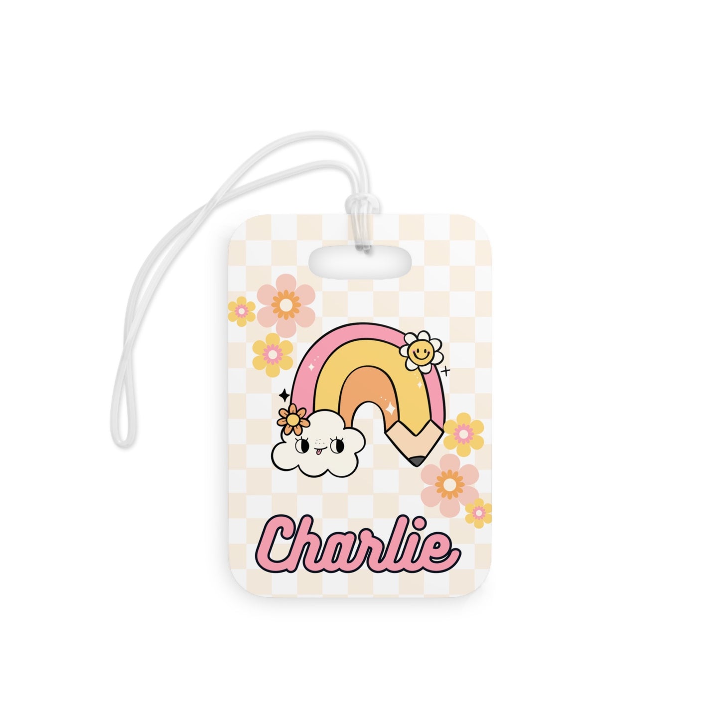 Personalized backpack tag