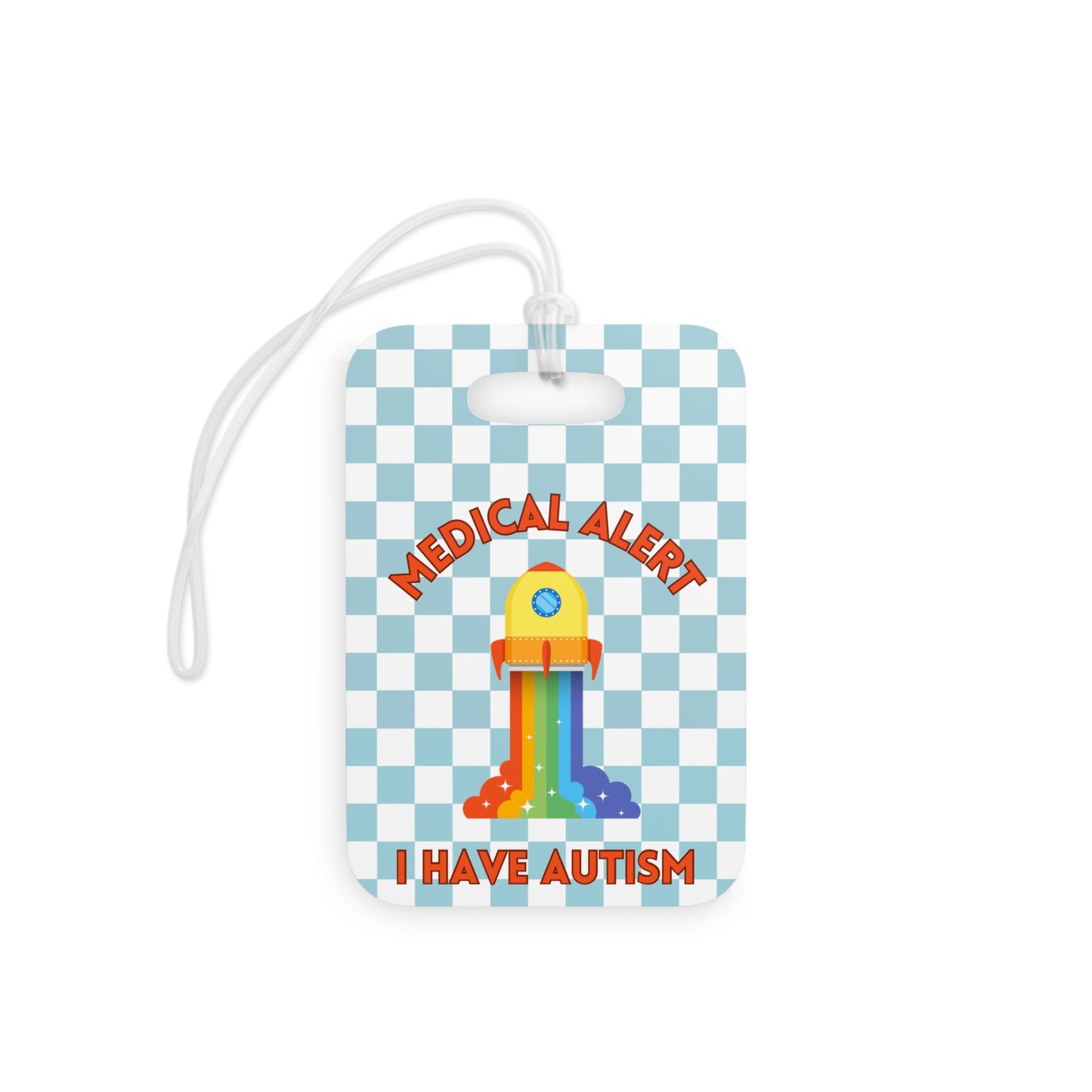 Autism Medical Alert Tag